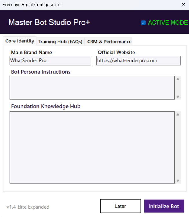 WhatSender Pro AI Knowledge Hub